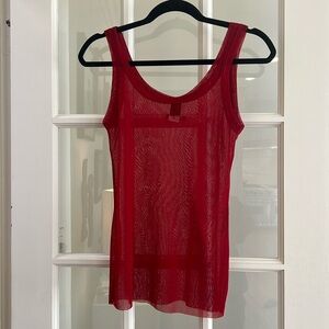 Vintage Jean Paul Gaultier mesh tank